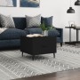 Mesa de centro madera contrachapada negro 50x50x40 cm de vidaXL, Mesas de centro - Ref: Foro24-829430, Precio: 41,73 €