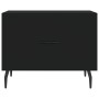 Mesa de centro madera contrachapada negro 50x50x40 cm de vidaXL, Mesas de centro - Ref: Foro24-829430, Precio: 41,73 €