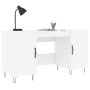 Escritorio madera de ingeniería blanco 140x50x75 cm de vidaXL, Escritorios - Ref: Foro24-829540, Precio: 115,00 €