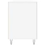 White engineered wood desk 140x50x75 cm by vidaXL, Desks - Ref: Foro24-829540, Price: 113,73 €, Discount: %