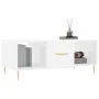 Couchtisch aus glänzend weißem Sperrholz, 102 x 50 x 40 cm von vidaXL, Couchtisch - Ref: Foro24-829286, Preis: 46,48 €, Rabat...