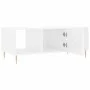 Glossy white plywood coffee table 102x50x40 cm by vidaXL, Coffee table - Ref: Foro24-829286, Price: 46,48 €, Discount: %