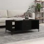 Black plywood coffee table 102x50x40 cm by vidaXL, Coffee table - Ref: Foro24-829301, Price: 53,18 €, Discount: %