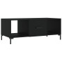 Couchtisch aus schwarzem Sperrholz, 102 x 50 x 40 cm von vidaXL, Couchtisch - Ref: Foro24-829301, Preis: 53,66 €, Rabatt: %