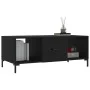 Couchtisch aus schwarzem Sperrholz, 102 x 50 x 40 cm von vidaXL, Couchtisch - Ref: Foro24-829301, Preis: 53,26 €, Rabatt: %