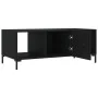 Black plywood coffee table 102x50x40 cm by vidaXL, Coffee table - Ref: Foro24-829301, Price: 53,18 €, Discount: %