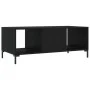 Couchtisch aus schwarzem Sperrholz, 102 x 50 x 40 cm von vidaXL, Couchtisch - Ref: Foro24-829301, Preis: 53,26 €, Rabatt: %