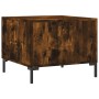 Mesa de centro madera contrachapada roble ahumado 50x50x40 cm de vidaXL, Mesas de centro - Ref: Foro24-829406, Precio: 40,83 ...