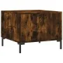 Mesa de centro madera contrachapada roble ahumado 50x50x40 cm de vidaXL, Mesas de centro - Ref: Foro24-829406, Precio: 40,50 ...