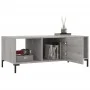 Gray Sonoma plywood coffee table 102x50x40 cm by vidaXL, Coffee table - Ref: Foro24-829306, Price: 51,62 €, Discount: %