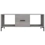 Gray Sonoma plywood coffee table 102x50x40 cm by vidaXL, Coffee table - Ref: Foro24-829306, Price: 51,62 €, Discount: %