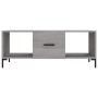 Sonoma Couchtisch aus grauem Sperrholz 102x50x40 cm von vidaXL, Couchtisch - Ref: Foro24-829306, Preis: 51,98 €, Rabatt: %