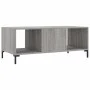 Gray Sonoma plywood coffee table 102x50x40 cm by vidaXL, Coffee table - Ref: Foro24-829306, Price: 51,62 €, Discount: %