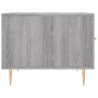 Mesa de centro madera contrachapada gris Sonoma 50x50x40 cm de vidaXL, Mesas de centro - Ref: Foro24-829376, Precio: 38,71 €