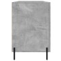 Betongrauer Schreibtisch aus Holzwerkstoff, 140 x 50 x 75 cm von vidaXL, Schreibtische - Ref: Foro24-829560, Preis: 124,91 €,...
