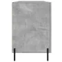 Concrete gray engineered wood desk 140x50x75 cm by vidaXL, Desks - Ref: Foro24-829560, Price: 123,37 €, Discount: %