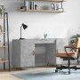 Escritorio madera de ingeniería gris hormigón 140x50x75 cm de vidaXL, Escritorios - Ref: Foro24-829520, Precio: 112,61 €, Des...