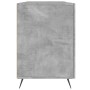 Escritorio madera de ingeniería gris hormigón 140x50x75 cm de vidaXL, Escritorios - Ref: Foro24-829520, Precio: 112,61 €, Des...