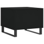 Mesa de centro madera contrachapada negro 50x50x40 cm de vidaXL, Mesas de centro - Ref: Foro24-829446, Precio: 45,52 €
