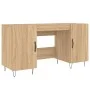 Escritorio madera de ingeniería roble Sonoma 140x50x75 cm de vidaXL, Escritorios - Ref: Foro24-829543, Precio: 110,30 €, Desc...