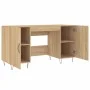 Escritorio madera de ingeniería roble Sonoma 140x50x75 cm de vidaXL, Escritorios - Ref: Foro24-829543, Precio: 110,30 €, Desc...