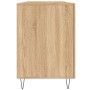Schreibtisch aus Sonoma-Eichenholzwerkstoff, 140 x 50 x 75 cm von vidaXL, Schreibtische - Ref: Foro24-829543, Preis: 111,67 €...