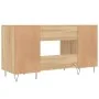 Escritorio madera de ingeniería roble Sonoma 140x50x75 cm de vidaXL, Escritorios - Ref: Foro24-829543, Precio: 110,30 €, Desc...