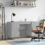 Escritorio madera de ingeniería gris hormigón 140x50x75 cm de vidaXL, Escritorios - Ref: Foro24-829544, Precio: 111,93 €, Des...