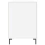 Schreibtisch aus glänzend weißem Sperrholz, 140 x 50 x 75 cm von vidaXL, Schreibtische - Ref: Foro24-829550, Preis: 128,80 €,...