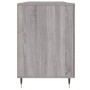 Sonoma Schreibtisch aus grauem Holzwerkstoff 140x50x75 cm von vidaXL, Schreibtische - Ref: Foro24-829530, Preis: 117,13 €, Ra...
