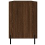 Brown oak engineered wood desk 140x50x75 cm by vidaXL, Desks - Ref: Foro24-829563, Price: 128,60 €, Discount: %
