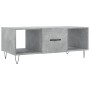 Concrete gray plywood coffee table 102x50x40 cm by vidaXL, Coffee table - Ref: Foro24-829296, Price: 62,45 €, Discount: %