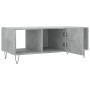 Concrete gray plywood coffee table 102x50x40 cm by vidaXL, Coffee table - Ref: Foro24-829296, Price: 62,45 €, Discount: %