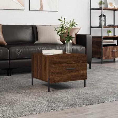Couchtisch aus braunem Eichensperrholz, 50 x 50 x 40 cm von vidaXL, Couchtisch - Ref: Foro24-829426, Preis: 43,81 €, Rabatt: %