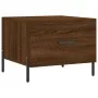 Mesa de centro madera contrachapada roble marrón 50x50x40 cm de vidaXL, Mesas de centro - Ref: Foro24-829426, Precio: 43,43 €...