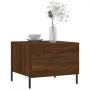 Couchtisch aus braunem Eichensperrholz, 50 x 50 x 40 cm von vidaXL, Couchtisch - Ref: Foro24-829426, Preis: 43,43 €, Rabatt: %