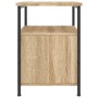 Nachttisch aus Sonoma-Eichen-Engineered-Holz 34x35,5x50 cm von vidaXL, Nachttische - Ref: Foro24-826015, Preis: 47,36 €, Raba...