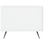 White gloss engineered wood coffee table 50x50x40 cm by vidaXL, Coffee table - Ref: Foro24-829336, Price: 39,64 €, Discount: %