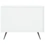 White gloss engineered wood coffee table 50x50x40 cm by vidaXL, Coffee table - Ref: Foro24-829336, Price: 39,64 €, Discount: %