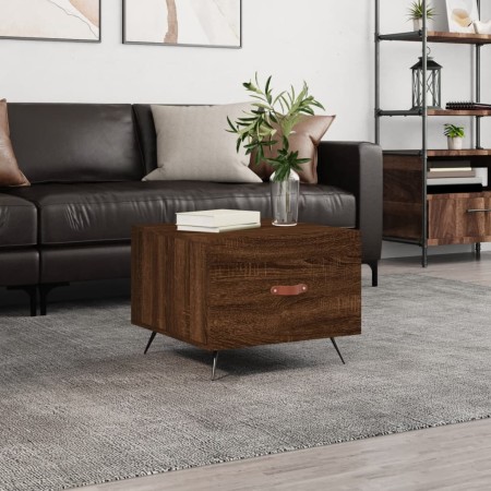 Couchtisch aus Holzwerkstoff braune Eiche 50x50x40 cm von vidaXL, Couchtisch - Ref: Foro24-829346, Preis: 40,09 €, Rabatt: %