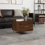 Engineered wood coffee table in brown oak, 50x50x40 cm. by vidaXL, Coffee table - Ref: Foro24-829346, Price: 39,75 €, Discoun...