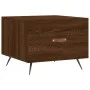 Engineered wood coffee table in brown oak, 50x50x40 cm. by vidaXL, Coffee table - Ref: Foro24-829346, Price: 39,75 €, Discoun...