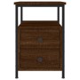 Nachttisch aus eichenbraunem Holzwerkstoff, 34 x 35,5 x 50 cm von vidaXL, Nachttische - Ref: Foro24-826021, Preis: 44,71 €, R...
