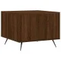 Engineered wood coffee table in brown oak, 50x50x40 cm. by vidaXL, Coffee table - Ref: Foro24-829346, Price: 39,75 €, Discoun...