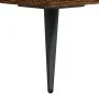 Engineered wood coffee table in brown oak, 50x50x40 cm. by vidaXL, Coffee table - Ref: Foro24-829346, Price: 39,75 €, Discoun...