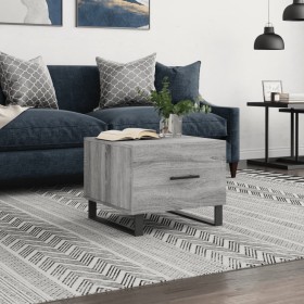 Sonoma Couchtisch aus grauem Sperrholz 50x50x40 cm von vidaXL, Couchtisch - Ref: Foro24-829456, Preis: 46,68 €, Rabatt: %