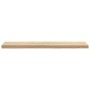 Peldaños de escalera 4 uds madera maciza 120x25x2 cm