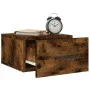 Wall bedside tables 2 pcs smoked oak color 35x35x20 cm by vidaXL, Lockers and storage cabinets - Ref: Foro24-829879, Price: 4...