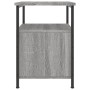 Sonoma gray engineered wood bedside table 34x35.5x50 cm by vidaXL, Nightstands - Ref: Foro24-826019, Price: 48,30 €, Discount: %