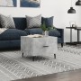 Betongrauer Couchtisch aus Holzwerkstoff, 50 x 50 x 40 cm von vidaXL, Couchtisch - Ref: Foro24-829436, Preis: 41,36 €, Rabatt: %